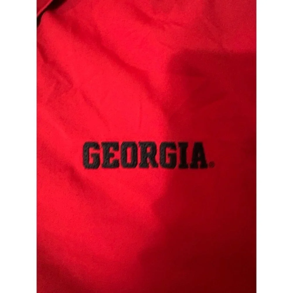 UGA nike Team Dri Fit Short Sleeve Shirt size large‎ Red & Black